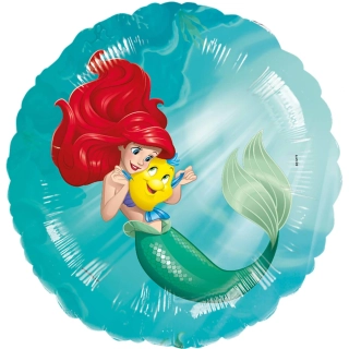 Fóliový balonek princezna Ariel kruh 45 cm