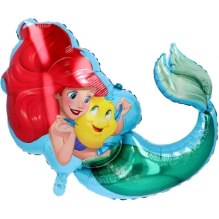 Fóliový balónek Ariel 67 × 63 cm