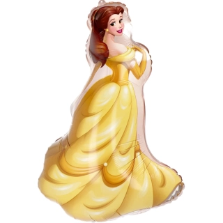 Fóliový balónek princezna Belle 49 × 69 cm