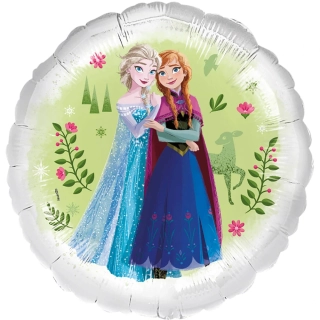 Fóliový balónek Frozen spring kruh 45 cm