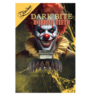 Klaunovské zuby Dark Bite horní čelist