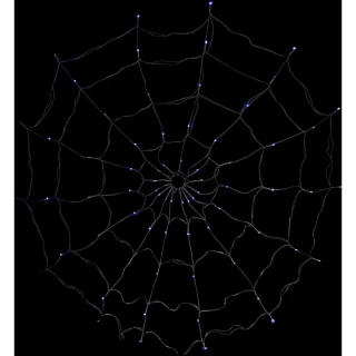 LED světelná pavučina venkovní 120 × 120 cm