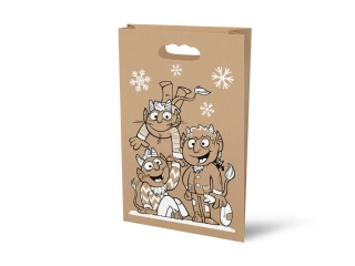 Mikulášská taška papírová 26 x 41 cm