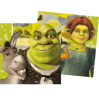 Papírové ubrousky Shrek 20 ks