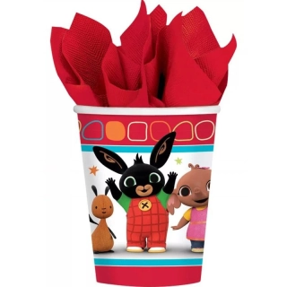 Papírové kelímky kralíček Bing 8 ks