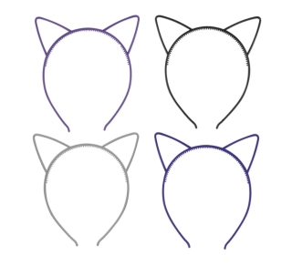 Čelenka kočíčí uši 4 ks