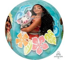 Foliový balonek koule Vaiana 40 cm