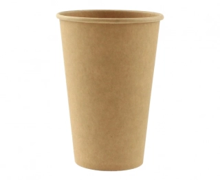 Papírové kelímky Kraft 375 ml - 6 ks