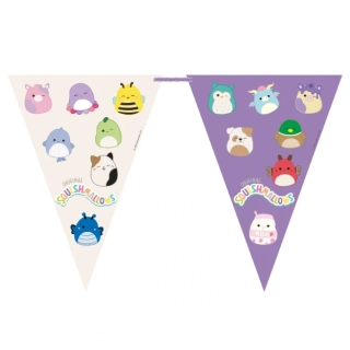 Vlaječková girlanda Squishmallows