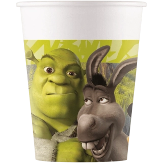 Papírové kelímky Shrek 8 ks