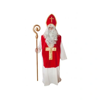 Mikuláš bílo-červený deluxe