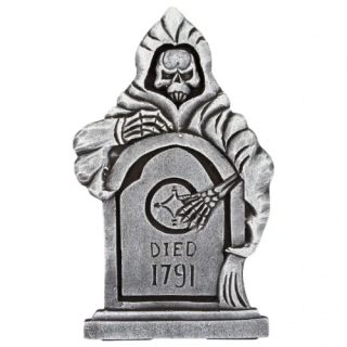 Halloweenská dekorace Náhrobek - Died 1791 - 56 cm