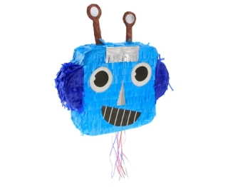 Piňata Robot - 32,5 x 30 x 7,5cm