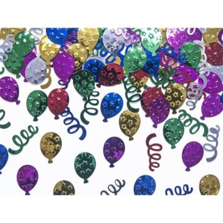 Konfety party metalický mix