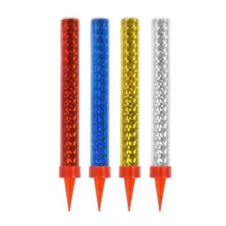 Dortové fontánky barevné 12 cm - 4 ks