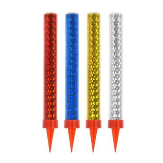 Dortové fontánky barevné 18 cm - 4 ks