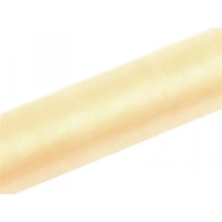 Organza 16cm x 9m smetanová