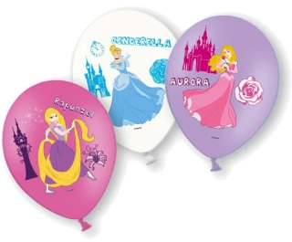 Latexové balonky Disney Princezny 6 ks