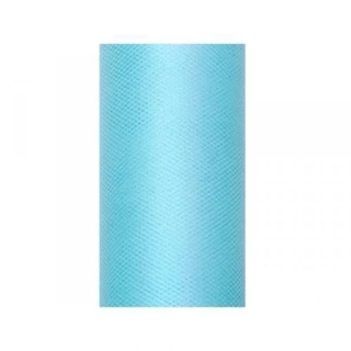 Tyl dekorační tyrkysový 30 cm x 9 m