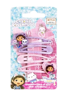 Sponky do vlasů Gábinin kouzelný domek 4 ks