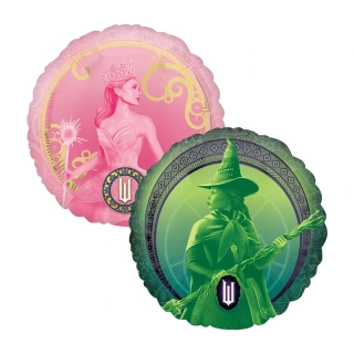 Foliový balonek oboustranný kruh Wicked 43cm