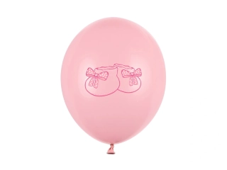 Latexový balonek bačkůrky růžový