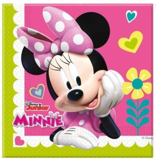 Papírové party ubrousky Minnie Happy Helpers 20 ks