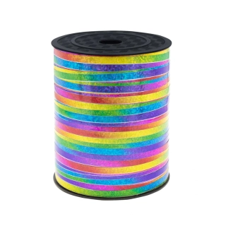 Stuha 5mm x 225m holografická duhová