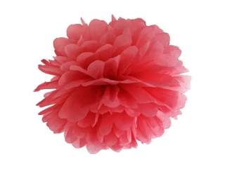 Pom pom červený - 25 cm