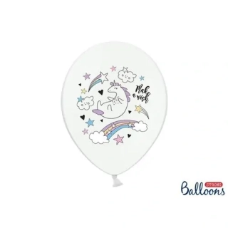 Latexový balonek Jednorožec 30 cm