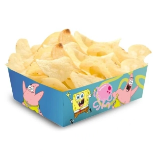 Papírové misky na snacky Sponge Bob 12 ks