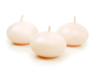 Svíčka plovoucí krémová 4 cm