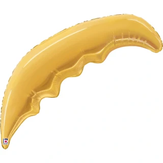 Foliový balonek palmový list zlatý 84 cm