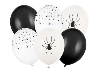 Latexové balonky Pavouci 30 cm – 6 ks