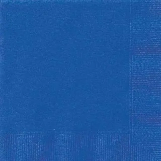 Papírové party ubrousky modré 20 ks