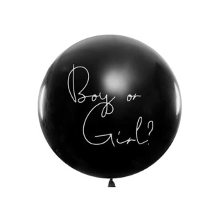 Latexový balon kluk nebo holka? - Růžová náplň 100 cm