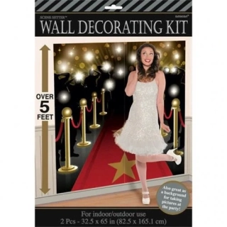 Dekorace na zeď Hollywood 82 x 165 cm