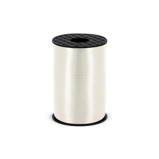 Vázací stuha bílá 225 m