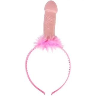 Čelenka penis s kroužky Party hra