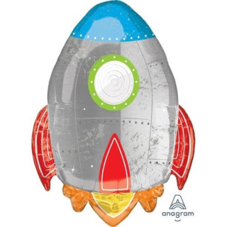 Foliový balonek Vesmír - Raketa 53 x 73 cm