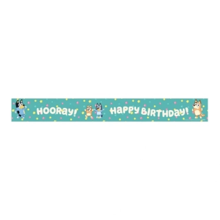 Narozeninový banner Bluey Hooray Happy Birthday 1,8 m