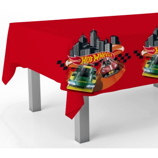 Plastový ubrus Hot Wheels 120 x 180 cm