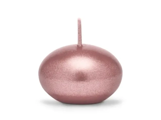 Svíčka plovoucí rose gold 4 cm