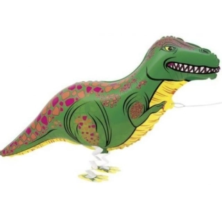 Chodící balonek dinosaurus T-rex