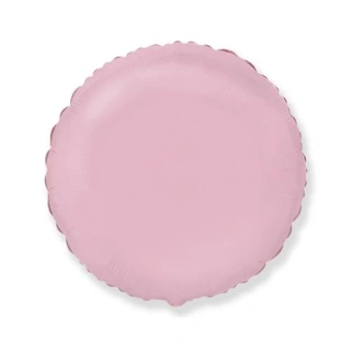 Foliový balonek kruh baby pink 46 cm