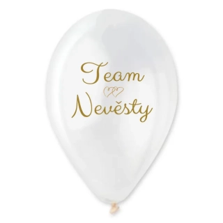 Latexový balonek Team Nevěsty 30 cm