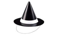 Papírové čepičky Čarodejnický klobouček 8ks