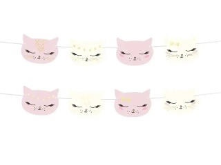 Závěsná girlanda Kočička 140 cm
