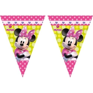 Vlaječková girlanda Minnie Mouse 300 cm
