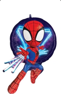 Fóliový balonek Spidey v pohybu 48 x 71 cm